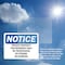Signmission Private Property For Residents Only No Trespassing OSHA Notice Sign, Vinyl Decal, 7in x 5in, 2PK OS-2PACK-NS-D-57-L-17832 - alternate 4